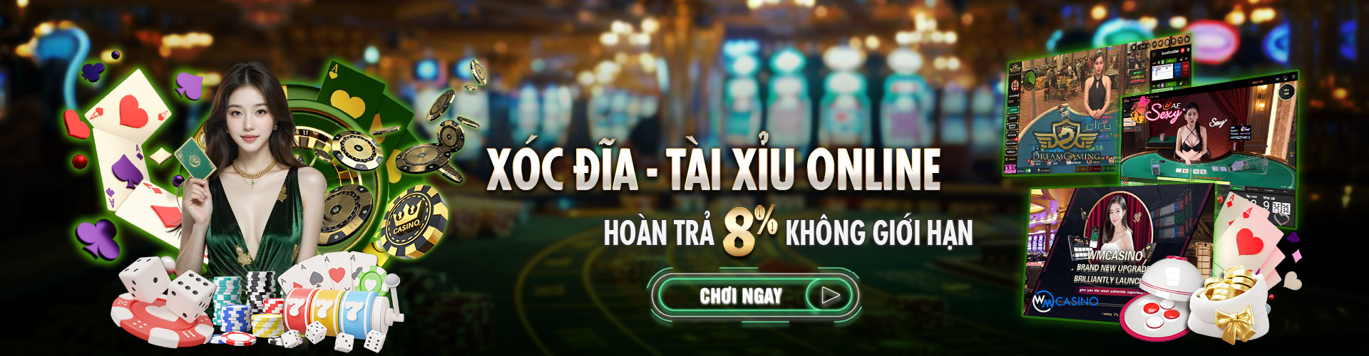 Hình ảnh quảng cáo của aog777 hiển thị nền tảng và các lợi ích